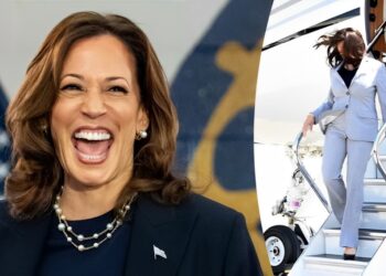 Kamala Harris Kamala Harris geeft miljoenen uit aan privéjets ondanks haar waarschuwingen over klimaatverandering
