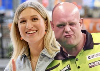 Britt Dekker suggereert drugsgebruik Michael van Gerwen: ‘Foto’s spreken voor zich’
