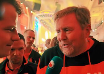 Kijkers geschokt door stomdronken Willem-Alexander op Olympische Spelen