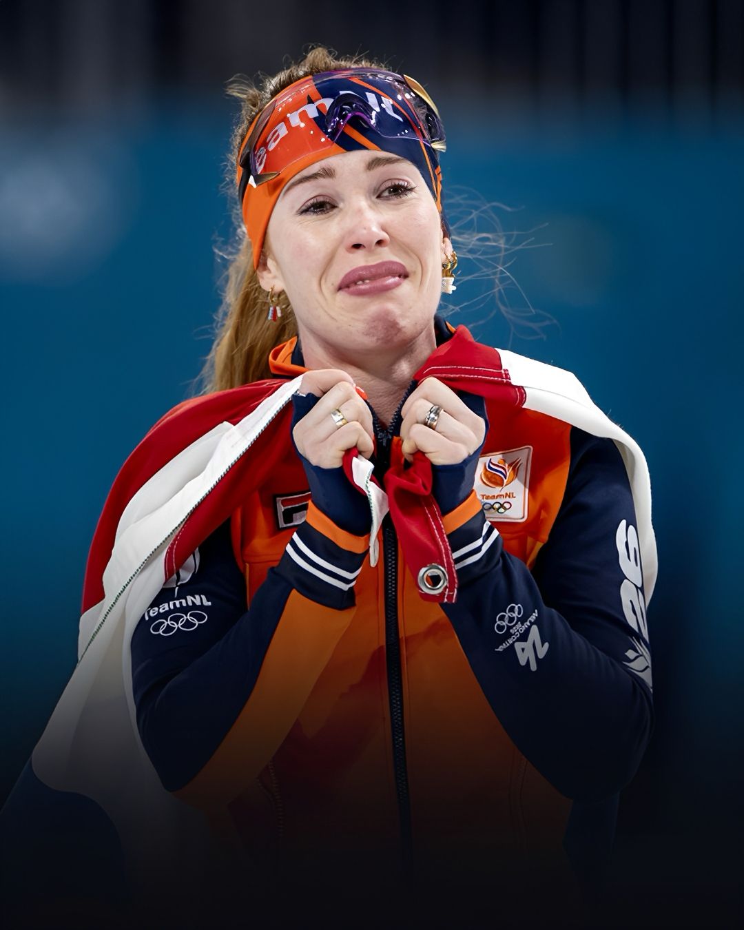 Onze gedachten zijn op dit moment bij olympisch kampioen Antoinette Rijpma-de Jong (31)