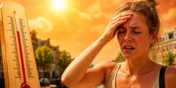 Alle seinen op rood zo heet wordt het deze week