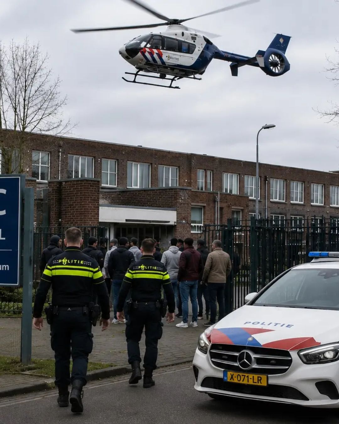 Heftig: Massale politie en ambulance na steekpartij bij azc