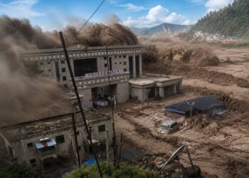 Heftige beelden: Doden en honderden vermisten na overstroming in Nepal