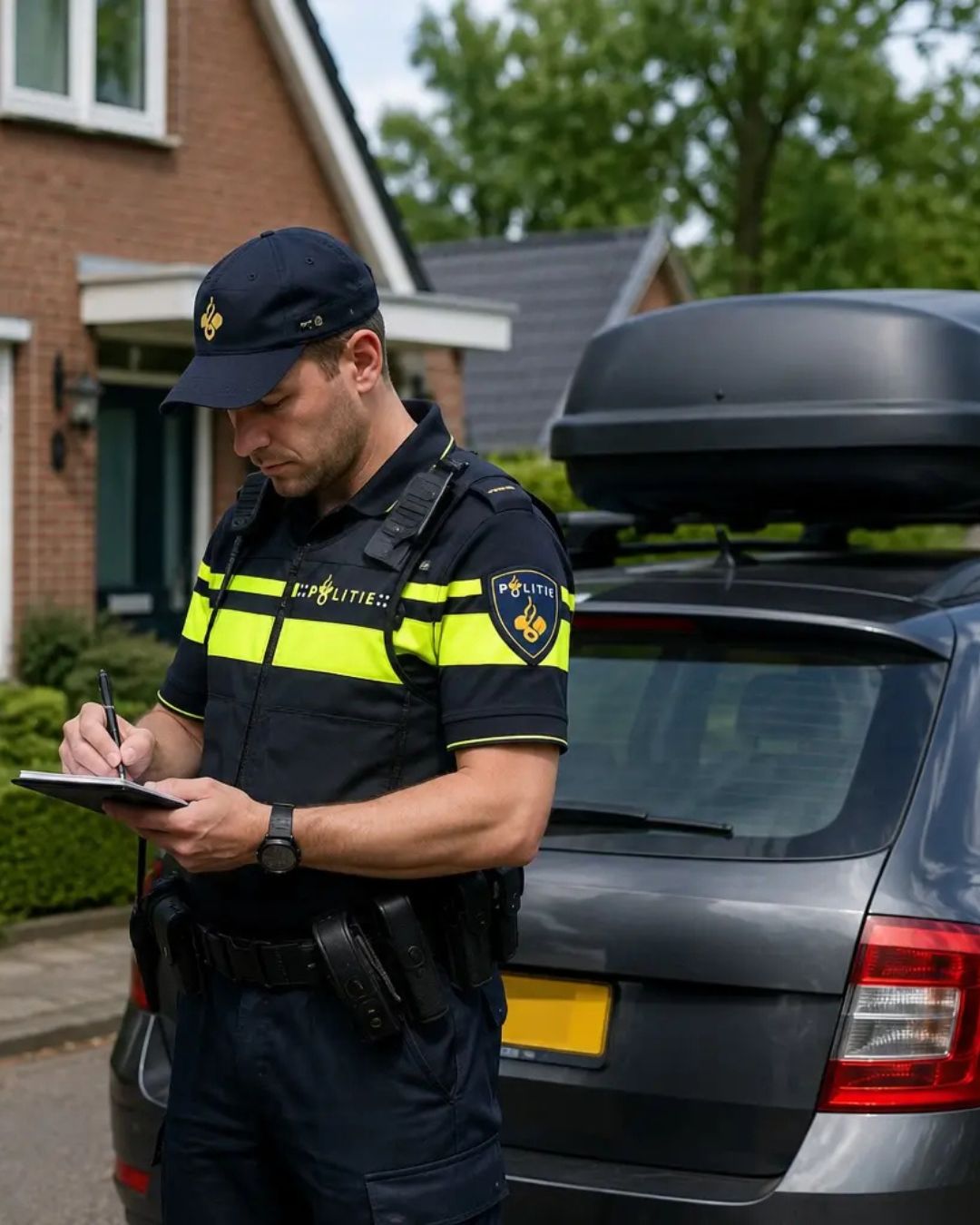 Dakkoffer op de auto laten na je vakantie? Dat kan je een flinke boete opleveren