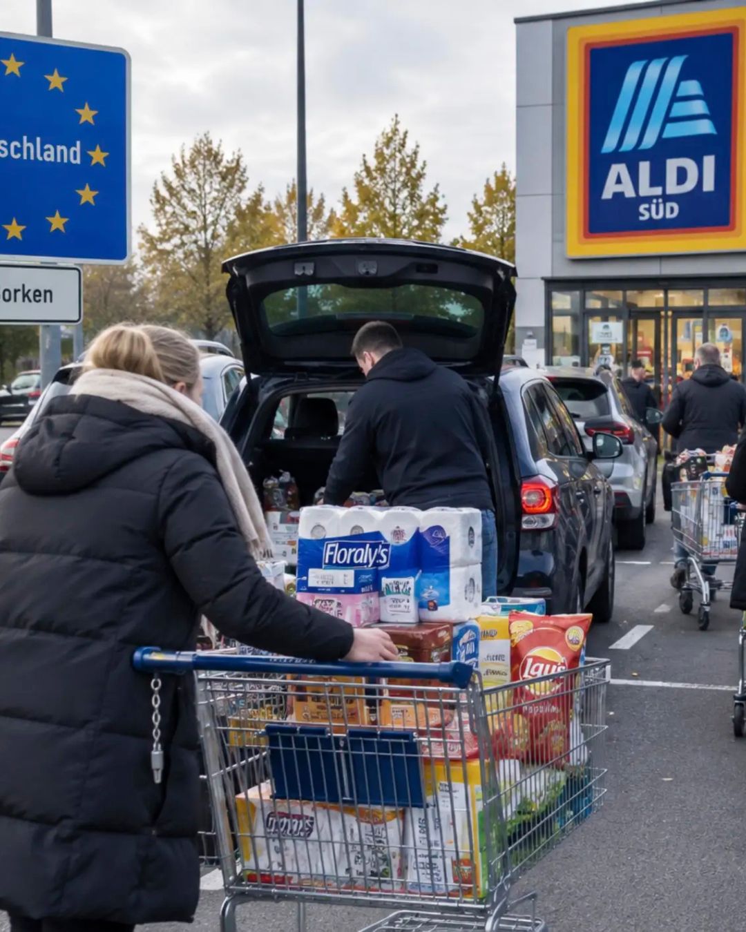 Nederlanders rijden massaal de grens over voor boodschappen, maar dít moet je weten!