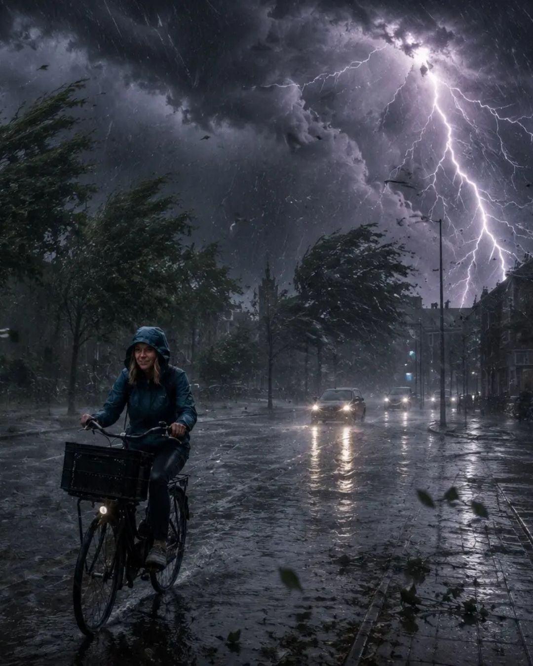 KNMI geeft stormwaarschuwing voor zware onweersbuien in het hele land