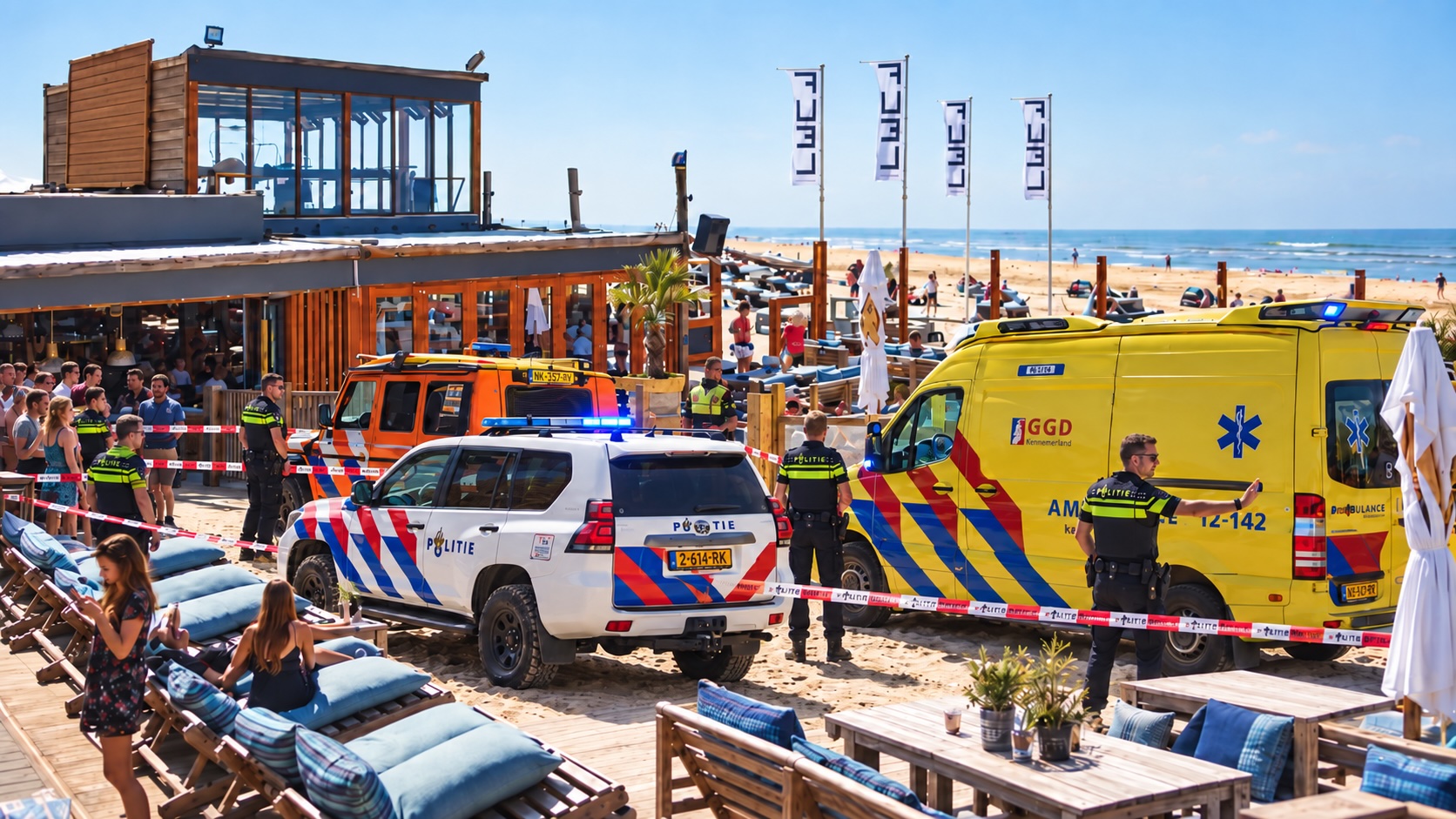 Heftig: massale ambulance-inzet bij strand na vreselijk incident